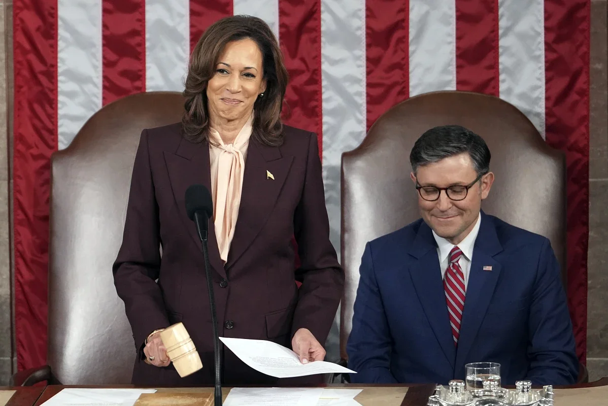 Vice President Harris certifies 2024 election results on anniversary of Jan. 6 Capitol riot