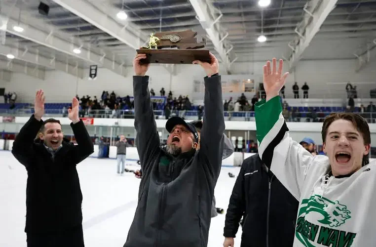 Greenfield hockey coach Adam Bouchard steps down after 12 seasons