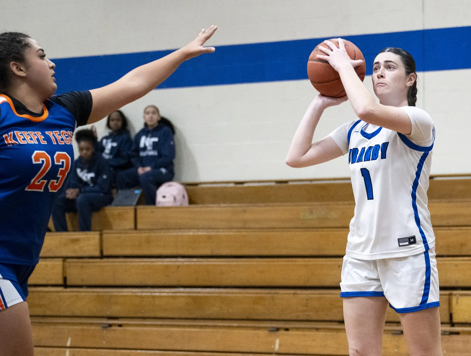 MIAA basketball: Granby girls fall short to Hoosac Valley in D5 Round of 16