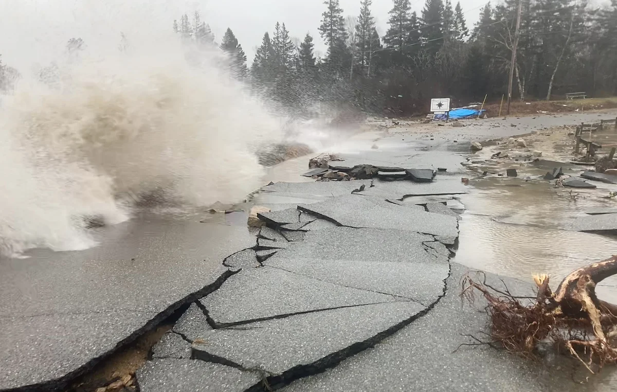 Hancock County towns grapple with keeping coastal roads above rising seas