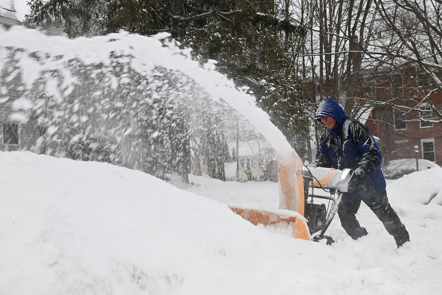 'We got the better end of this storm': Mild winter storm hits Franklin County, North Quabbin
