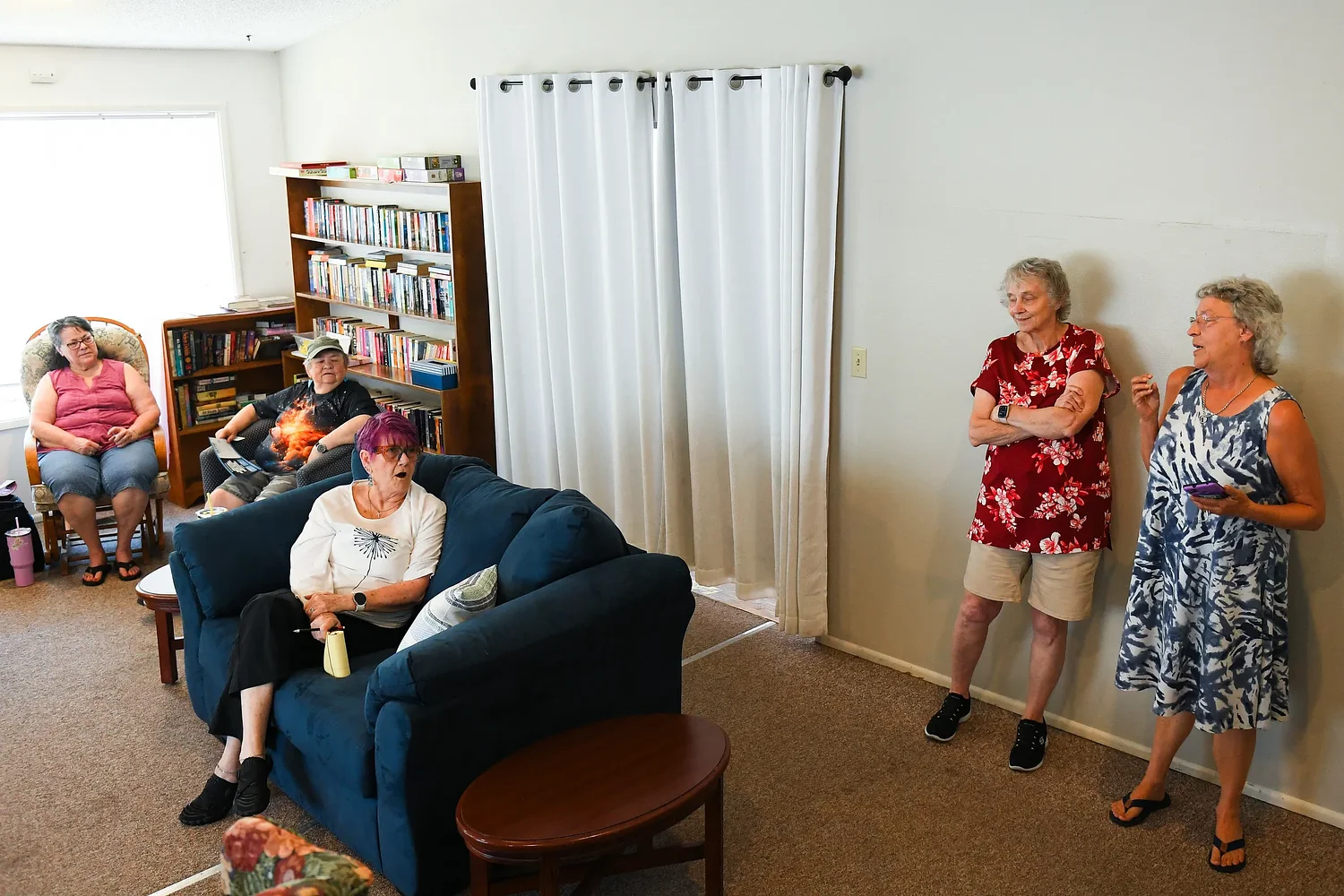 Grant-funded cooling room helps seniors beat heat, build community