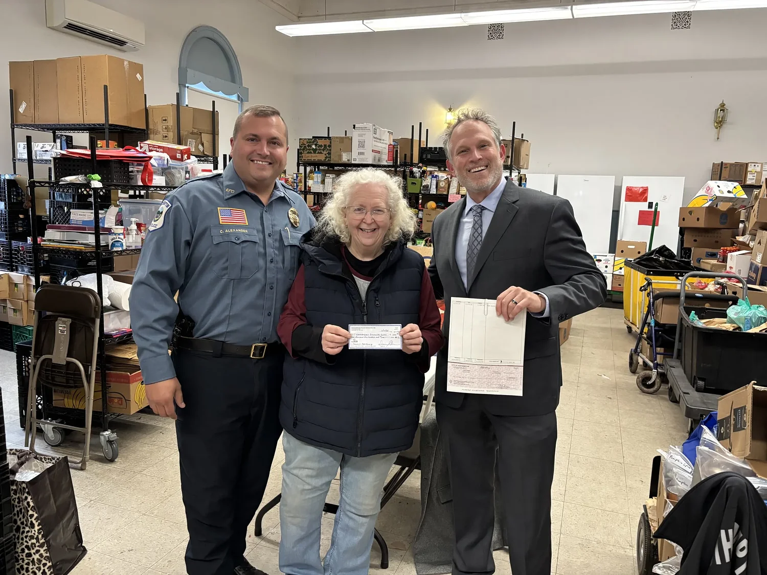 Around the Hamptons: Easthampton donates $4K to food pantry