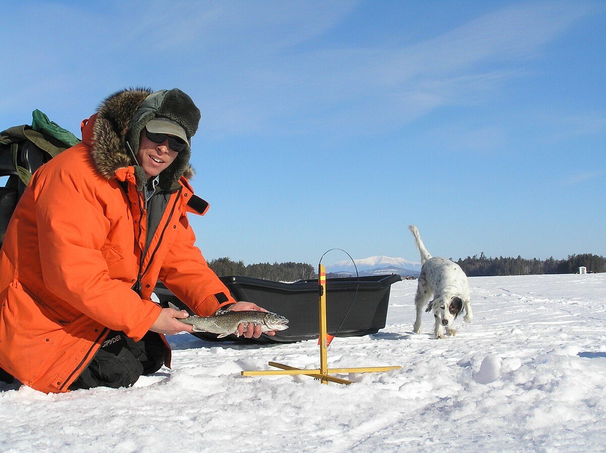 An ice fishing disaster ended with the perfect consolation prize 