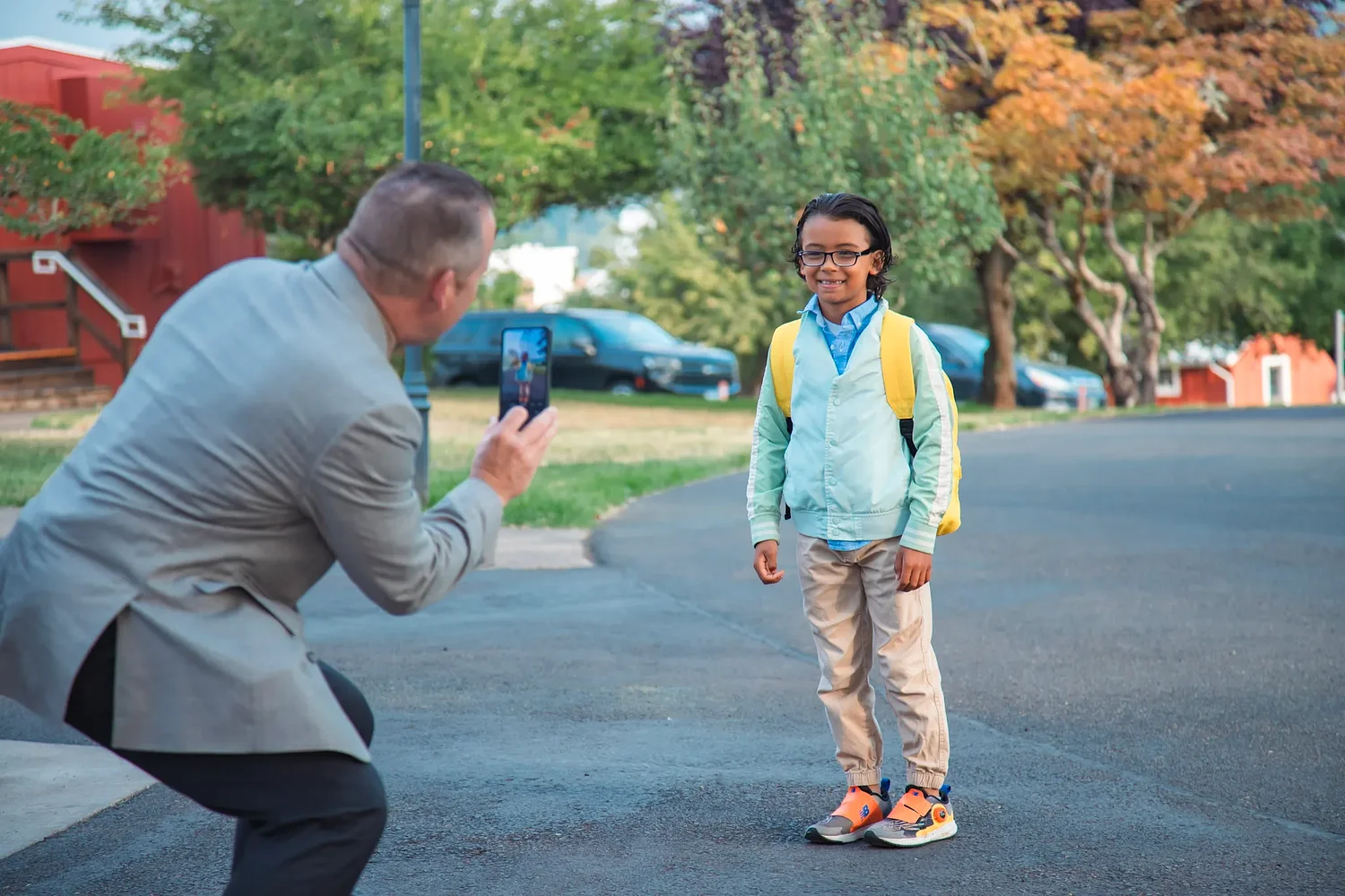 Excitement in the air: The joy of the first day at Oak Hill School