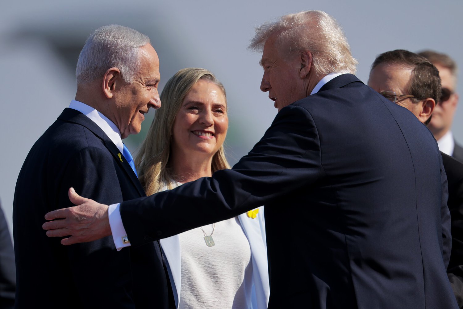 Trump receives hero’s welcome as hostages return to Israel