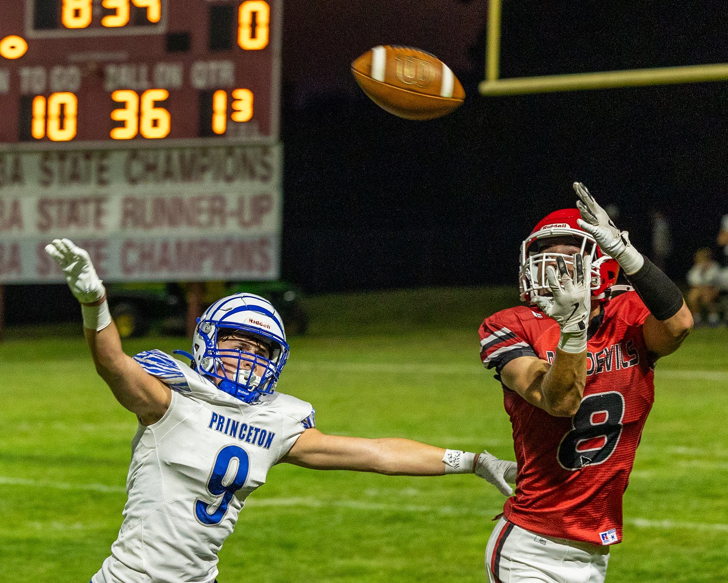 Gavin Lanham makes key conversion stop to help Princeton to win at Hall