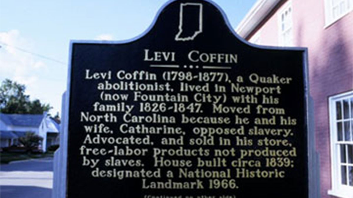 1798: Abolitionist Levi Coffin is born