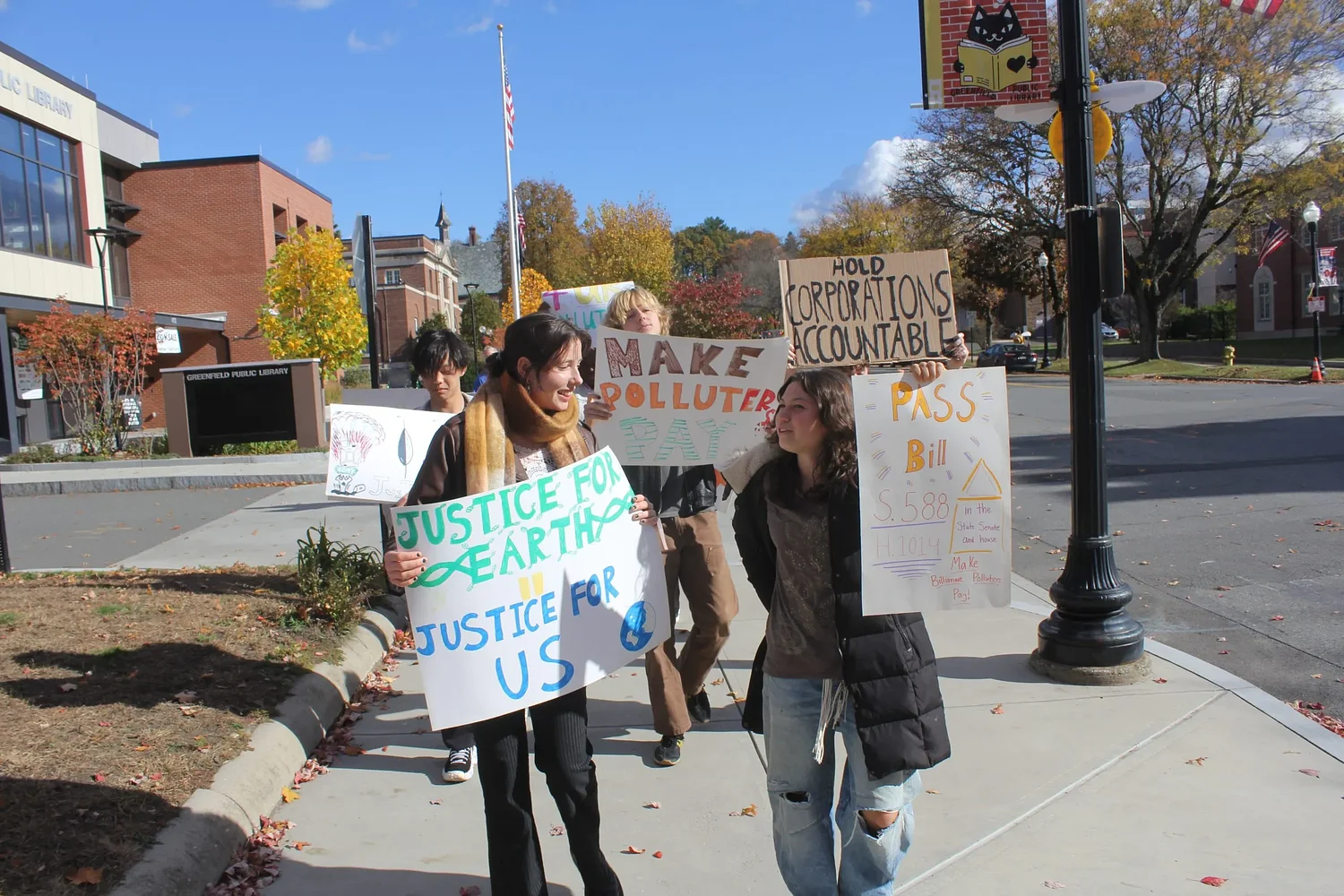 Two generations, one goal: Make polluters pay