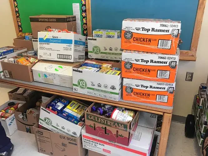 Concord City Councilors organize food drive at polling stations, local businesses mobilize to provide assistance
