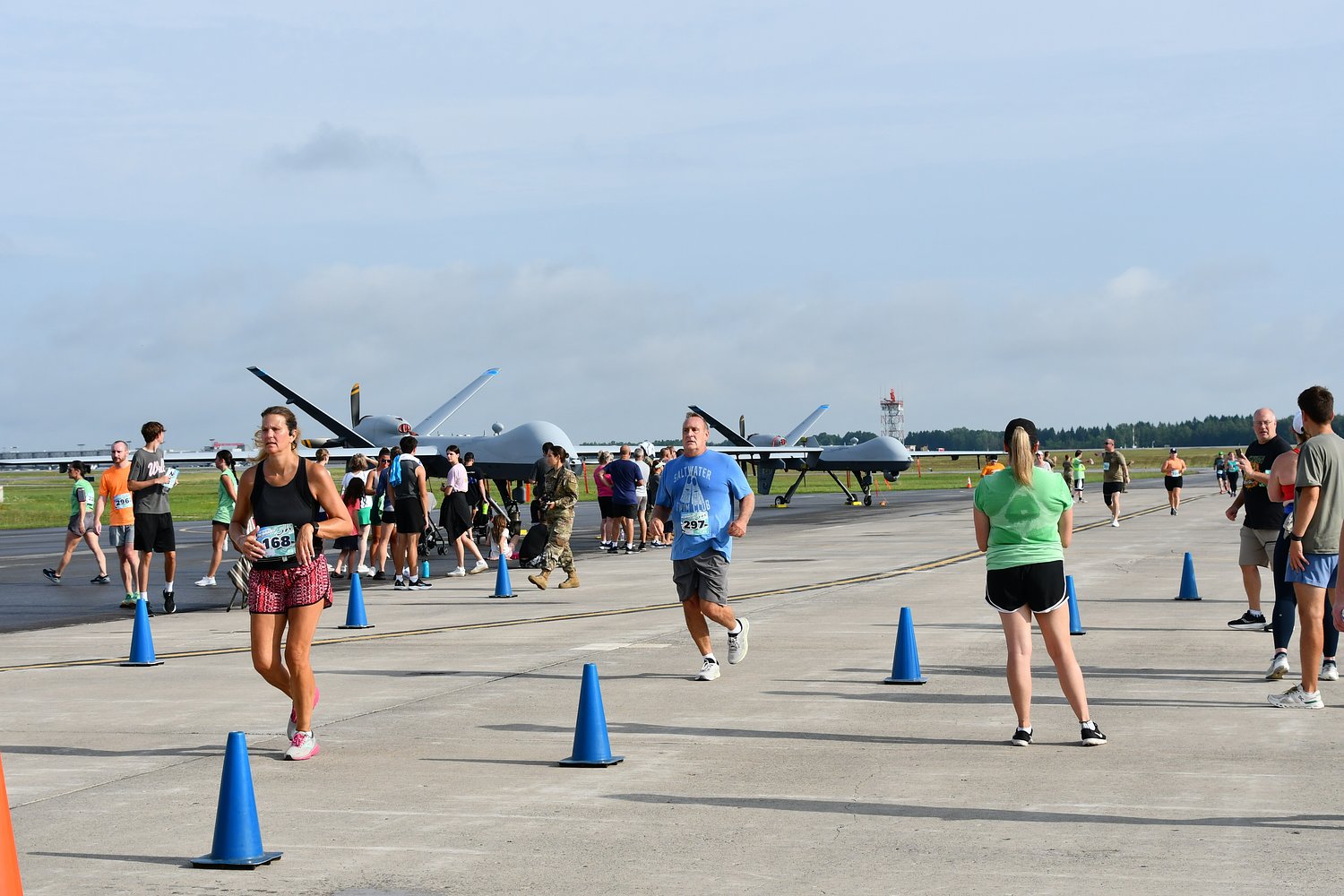Unusual 5K race in Syracuse lets you run where planes normally land and take off