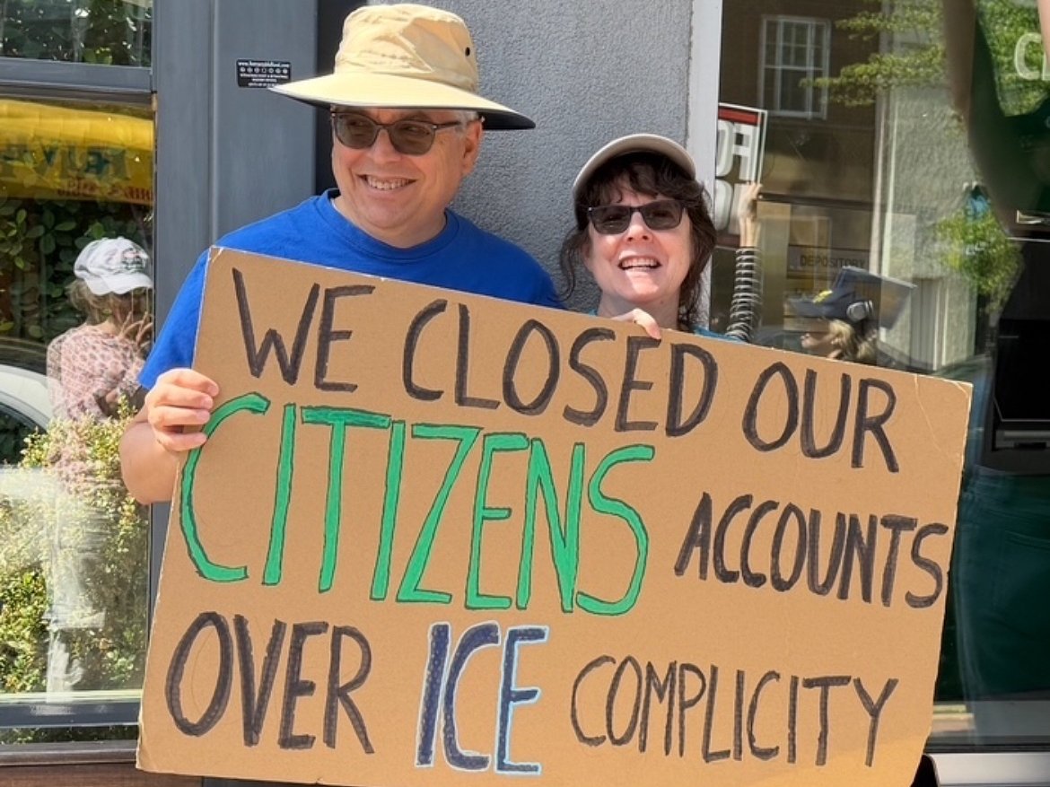 Holyoke, Springfield protests are part of 135 nationwide protests targeting Citizens Bank over ICE ties