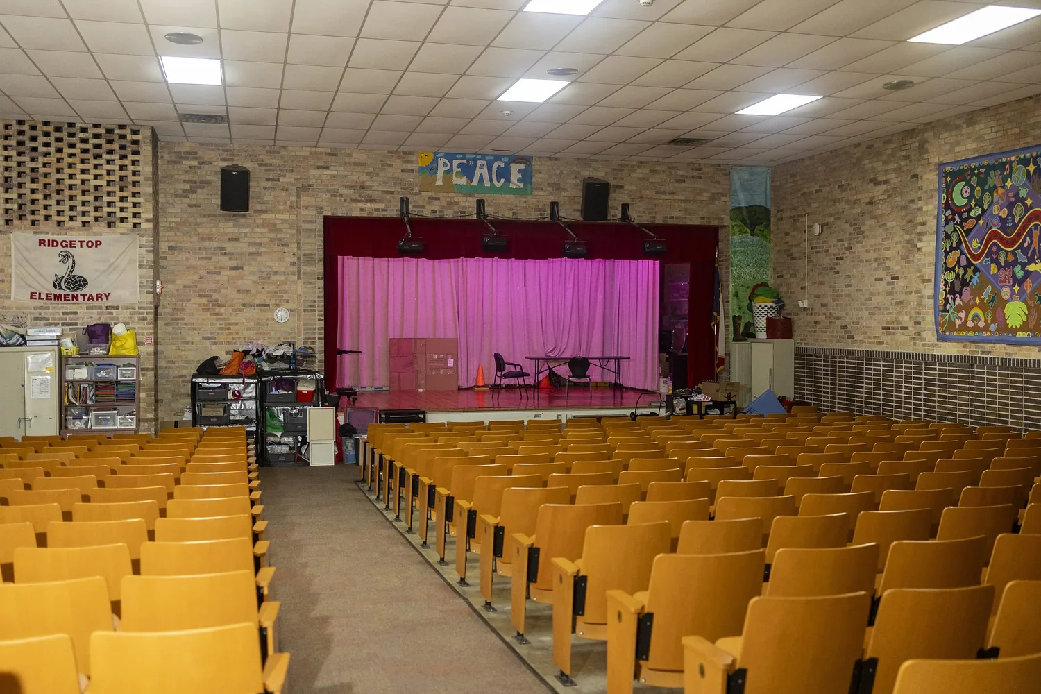 Austin artists push to save rare school theater as AISD closes Ridgetop