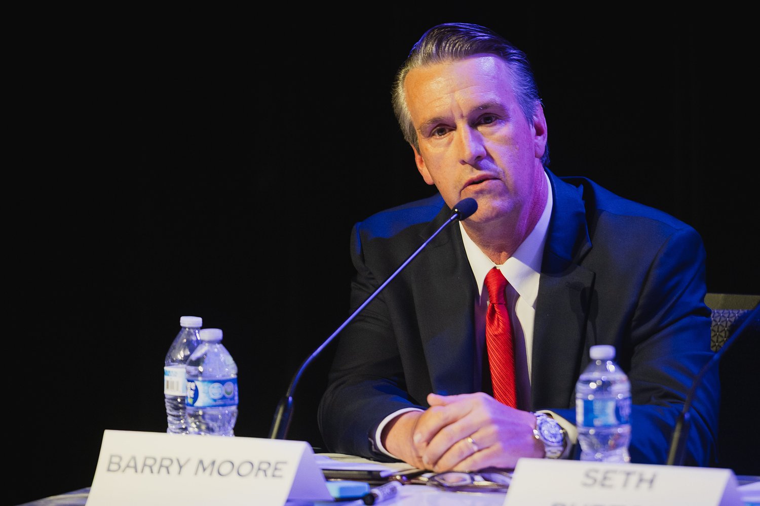 Senate hopeful Barry Moore files federal complaint, reports posts on military service