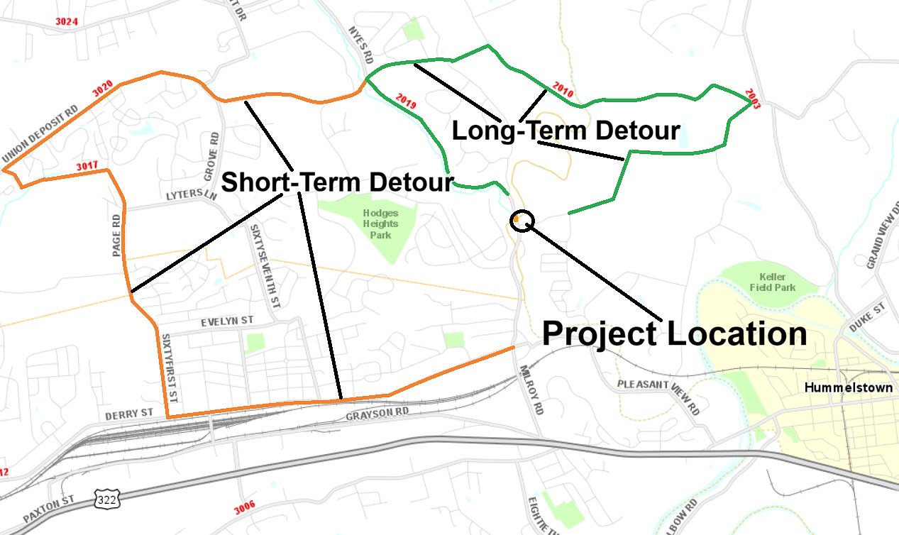 If you drive Nyes Road in Dauphin County, you need to know about this weekend closure