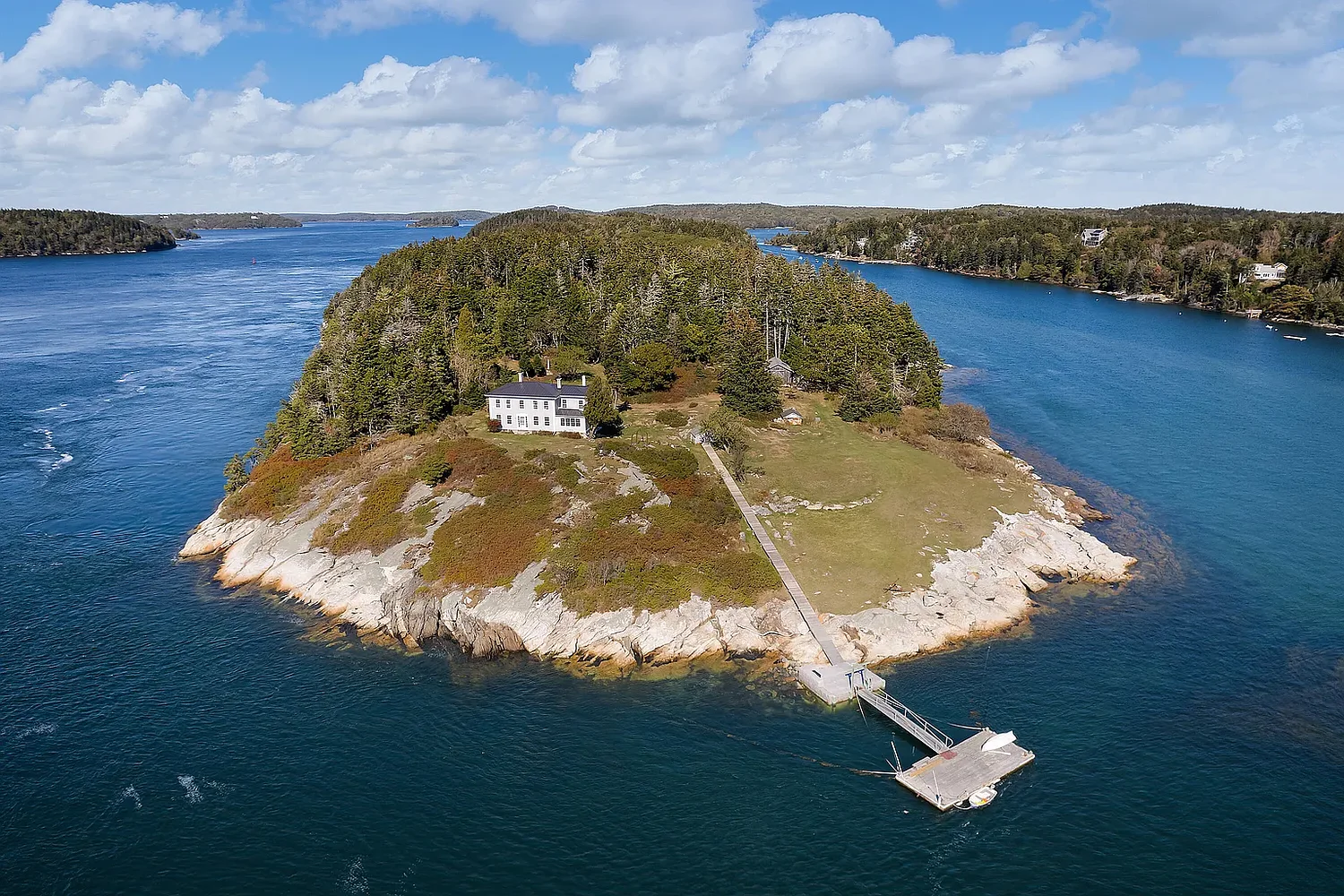A ‘magical’ Maine island estate reachable only by boat is selling for $3.8M