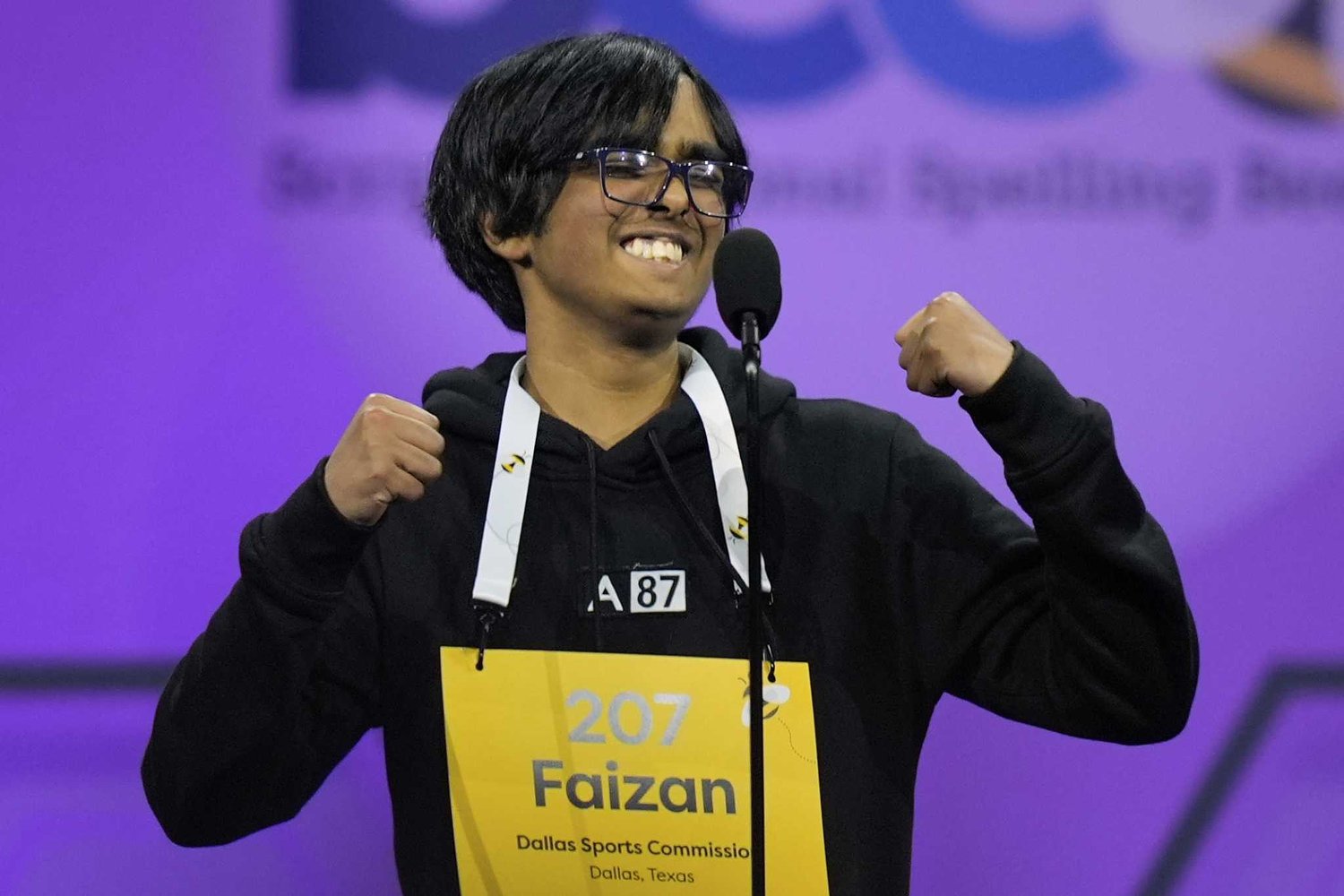 Faizan Zaki overcomes a shocking, self-inflicted flub and wins the Scripps National Spelling Bee