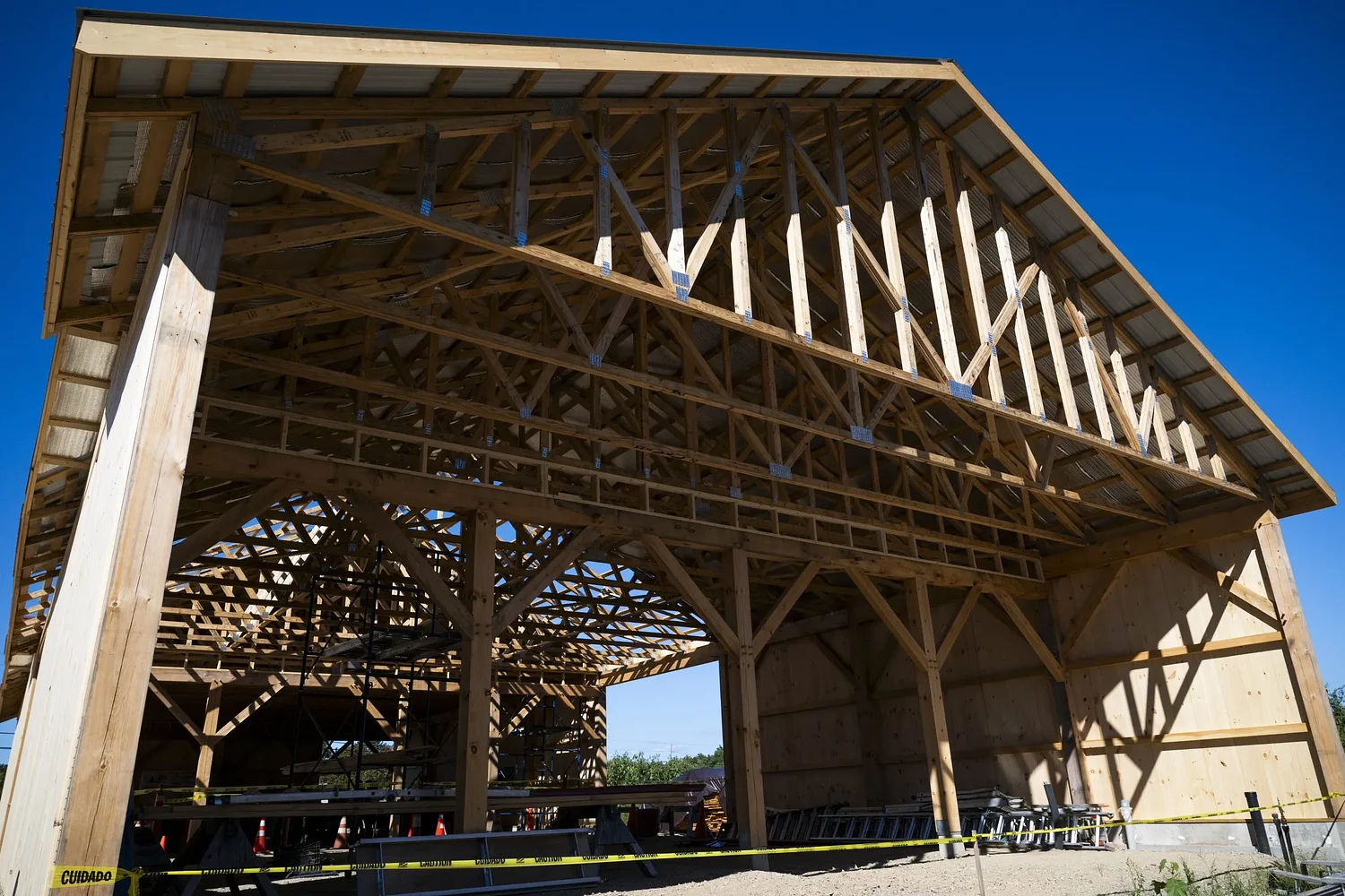 Harvest celebration to support Red Fire Farm’s new barn