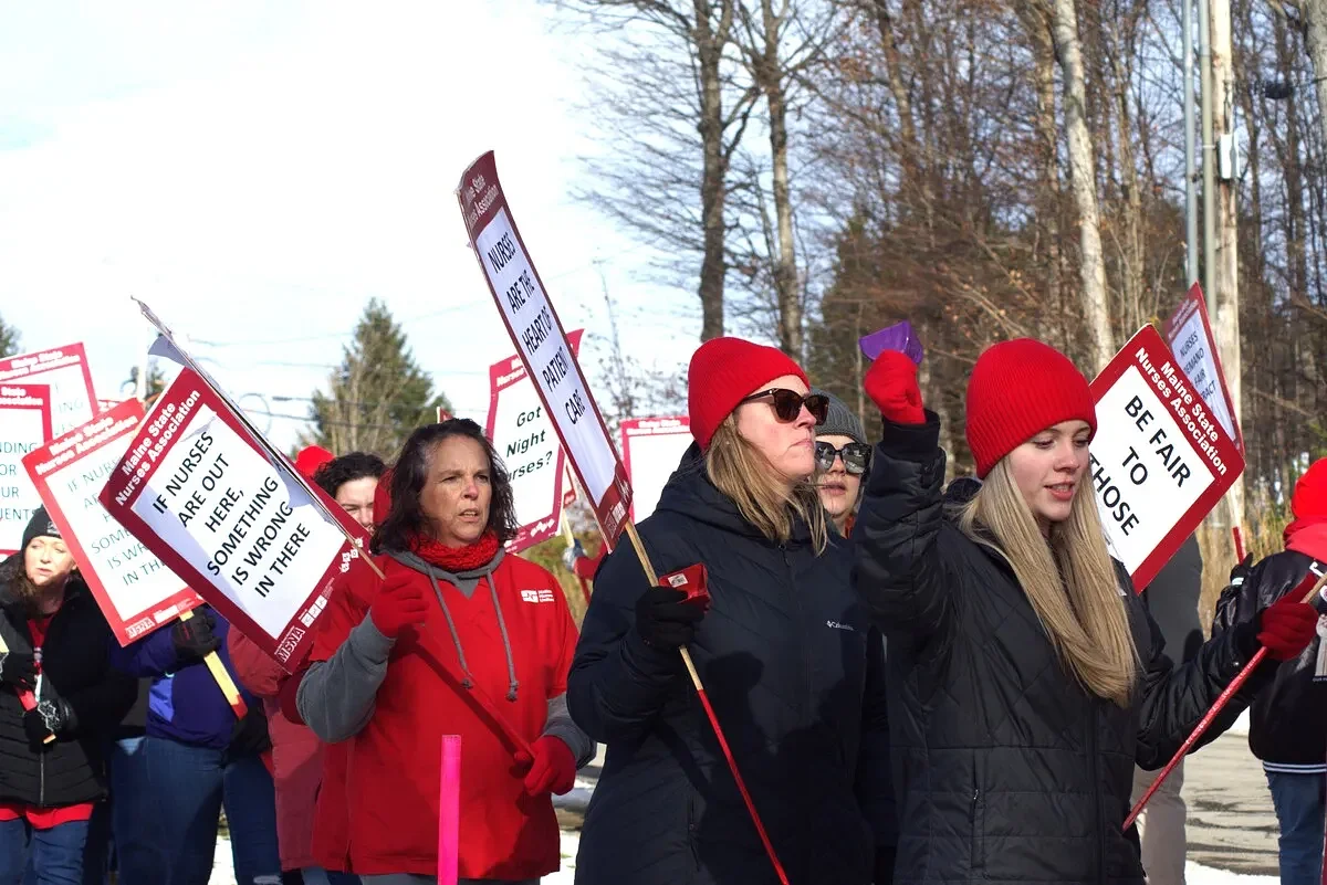 Houlton nurses start 2-day strike