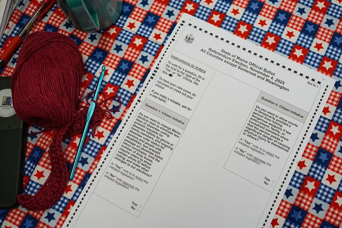 Nearly half of Maine’s voters participated in off-year election