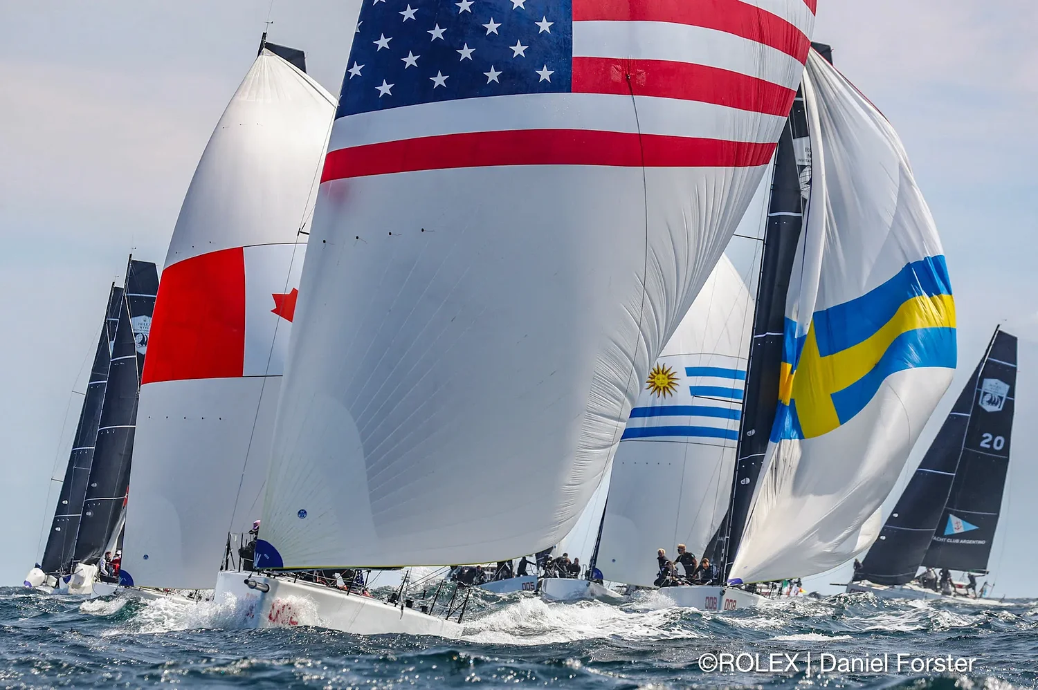 San Diego Yacht Club takes early lead despite rocky start at Rolex NYYC Invitational Cup