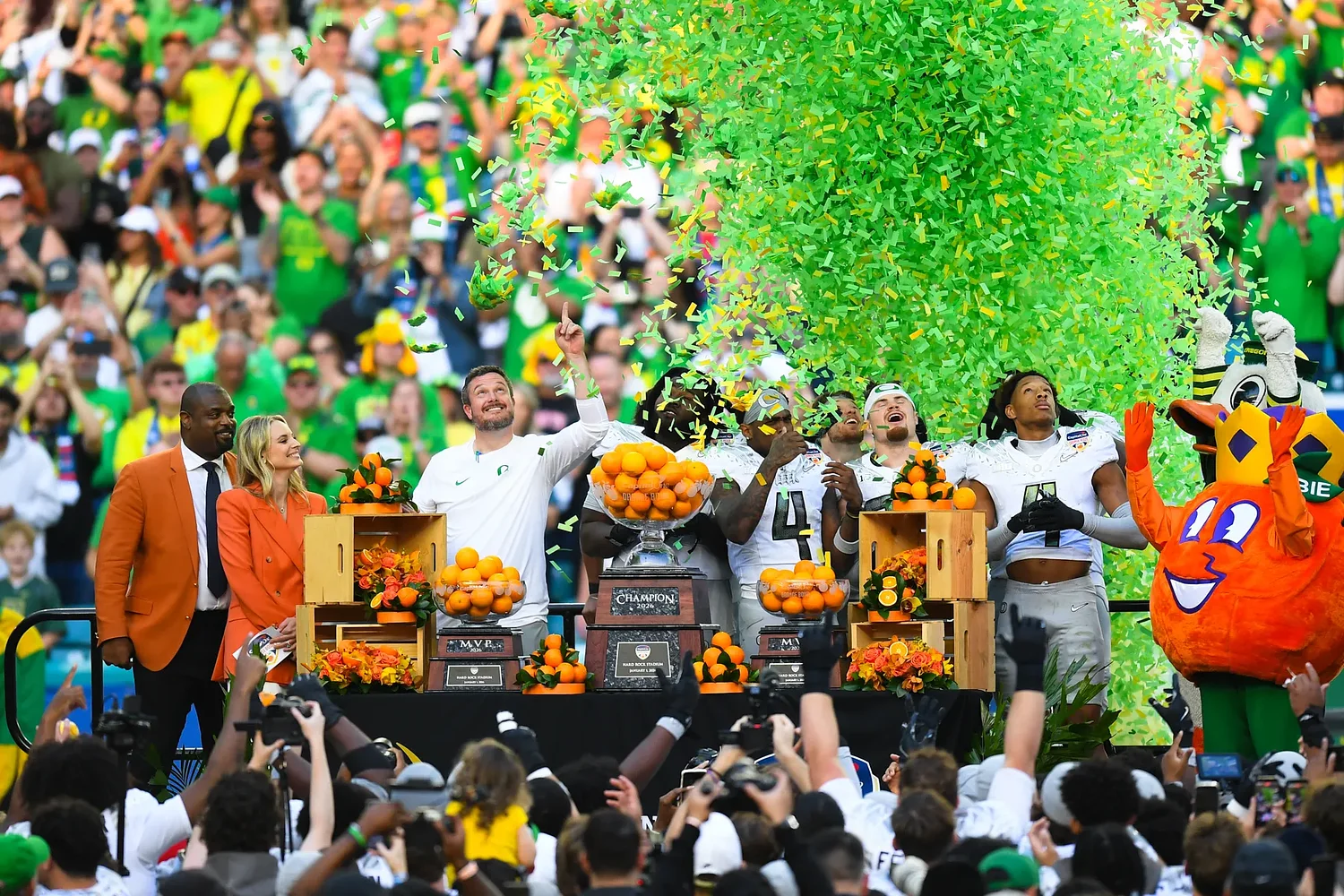 Orange Bowl GameDay  Lookout: No. 5 Oregon vs. No. 4 Texas Tech