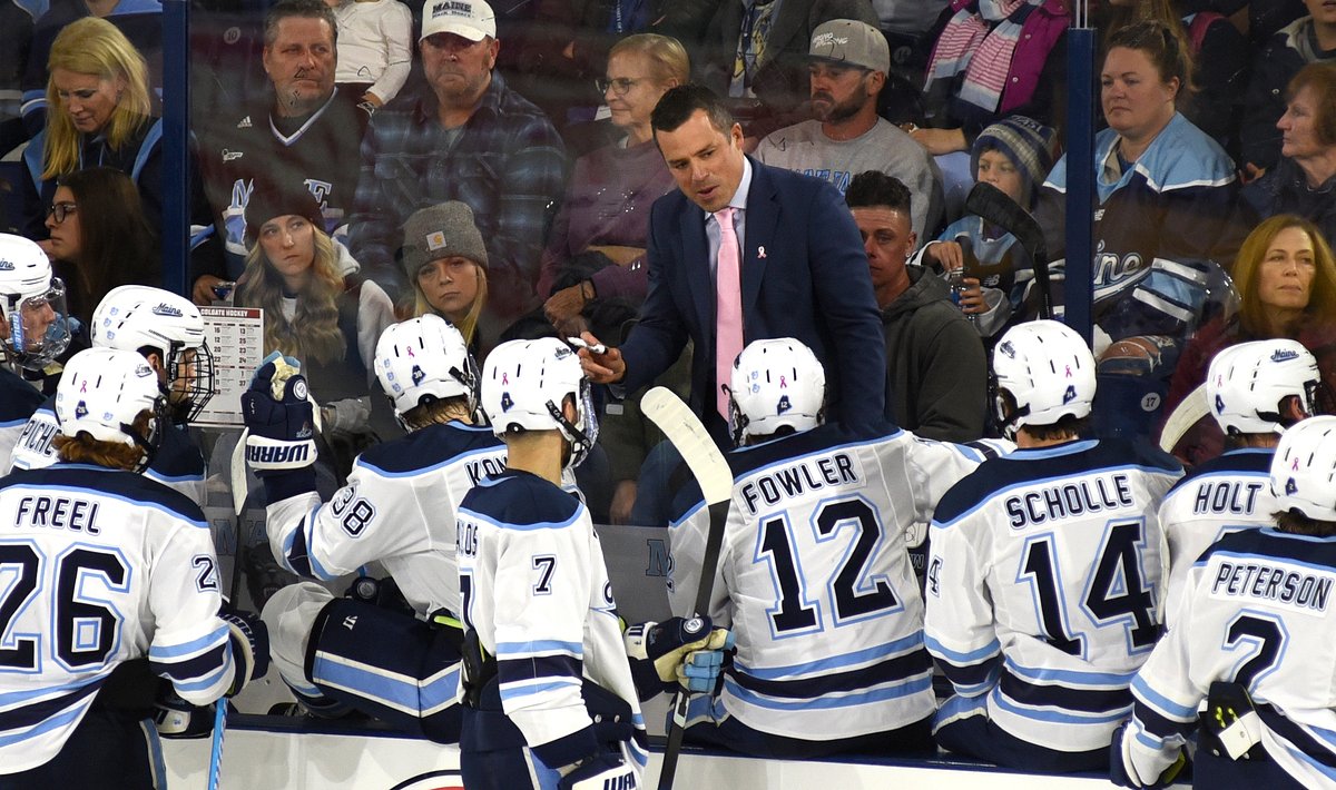 Providence snaps UMaine hockey’s 5-game unbeaten streak with convincing win