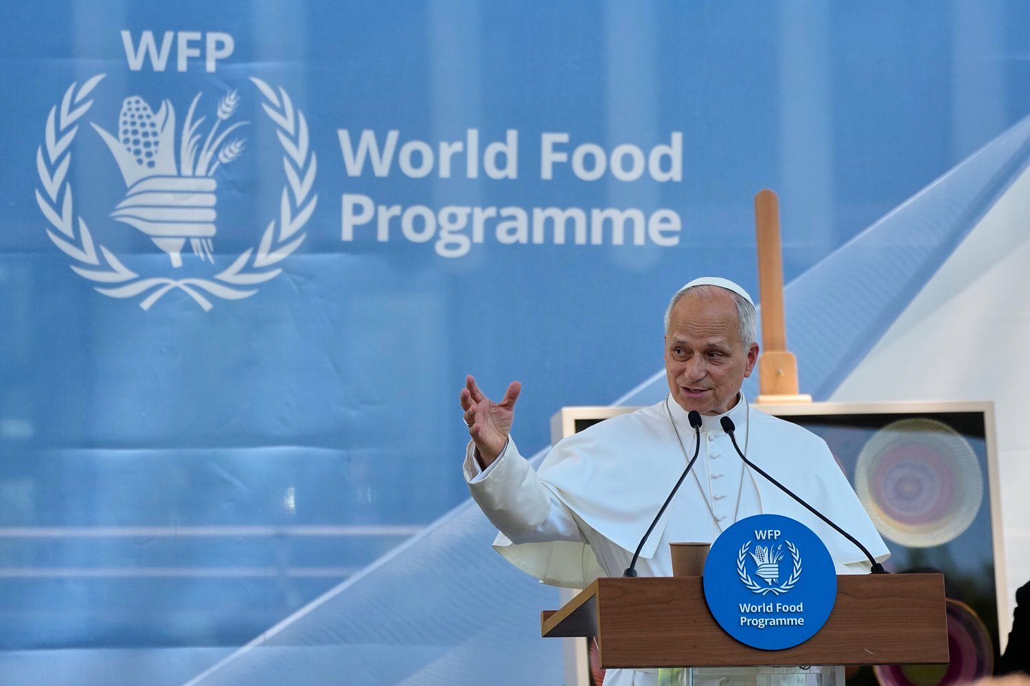 Pope Leo XIV warns wars are 'fed' faster than people as aid money dries up