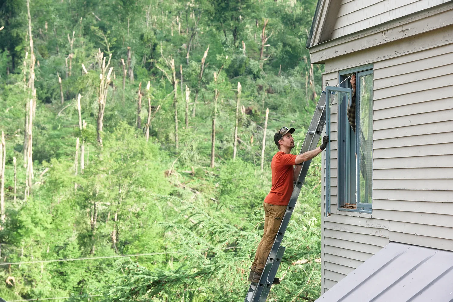 Storm brings down trees, power lines in over 20 Upper Valley towns