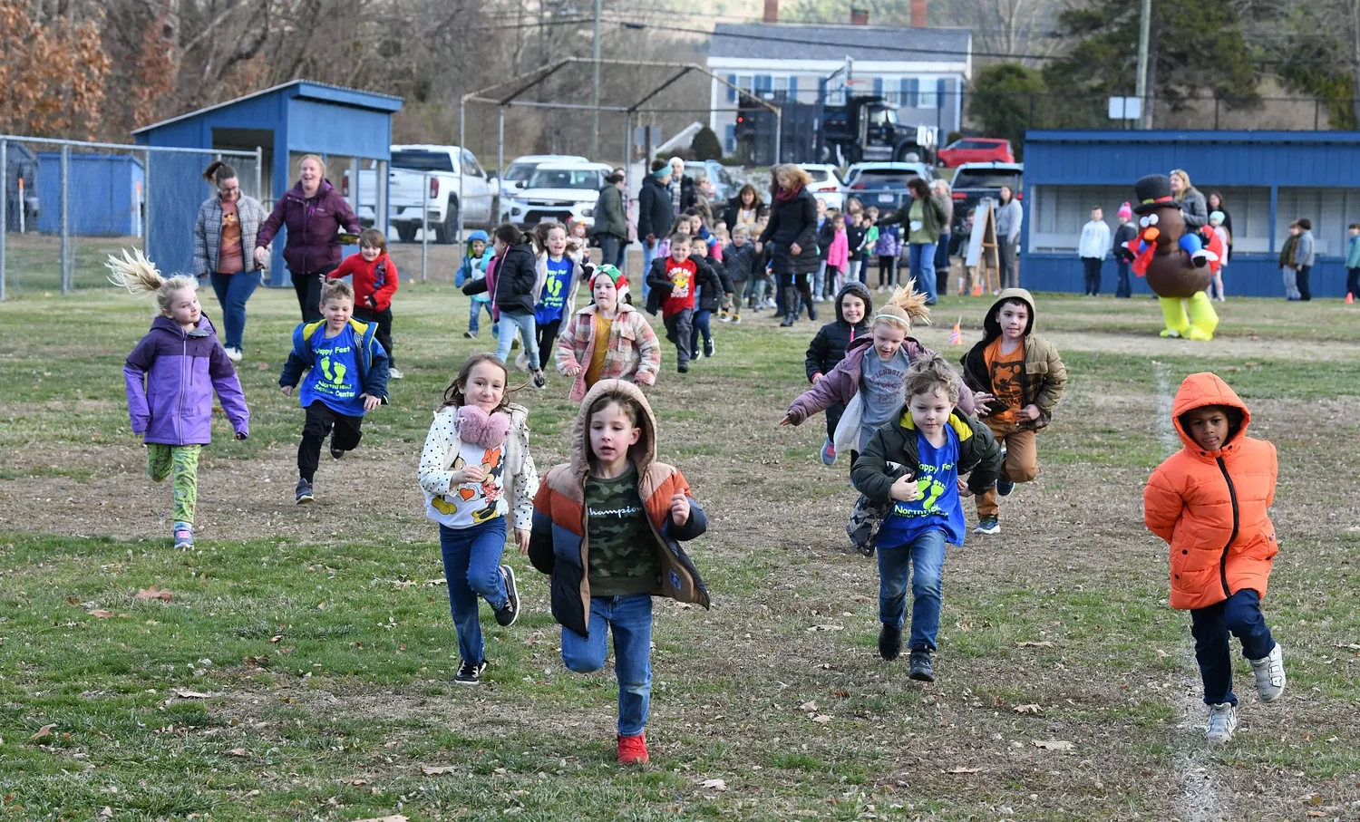 Youngsters flock to Turkey Trots across Franklin County