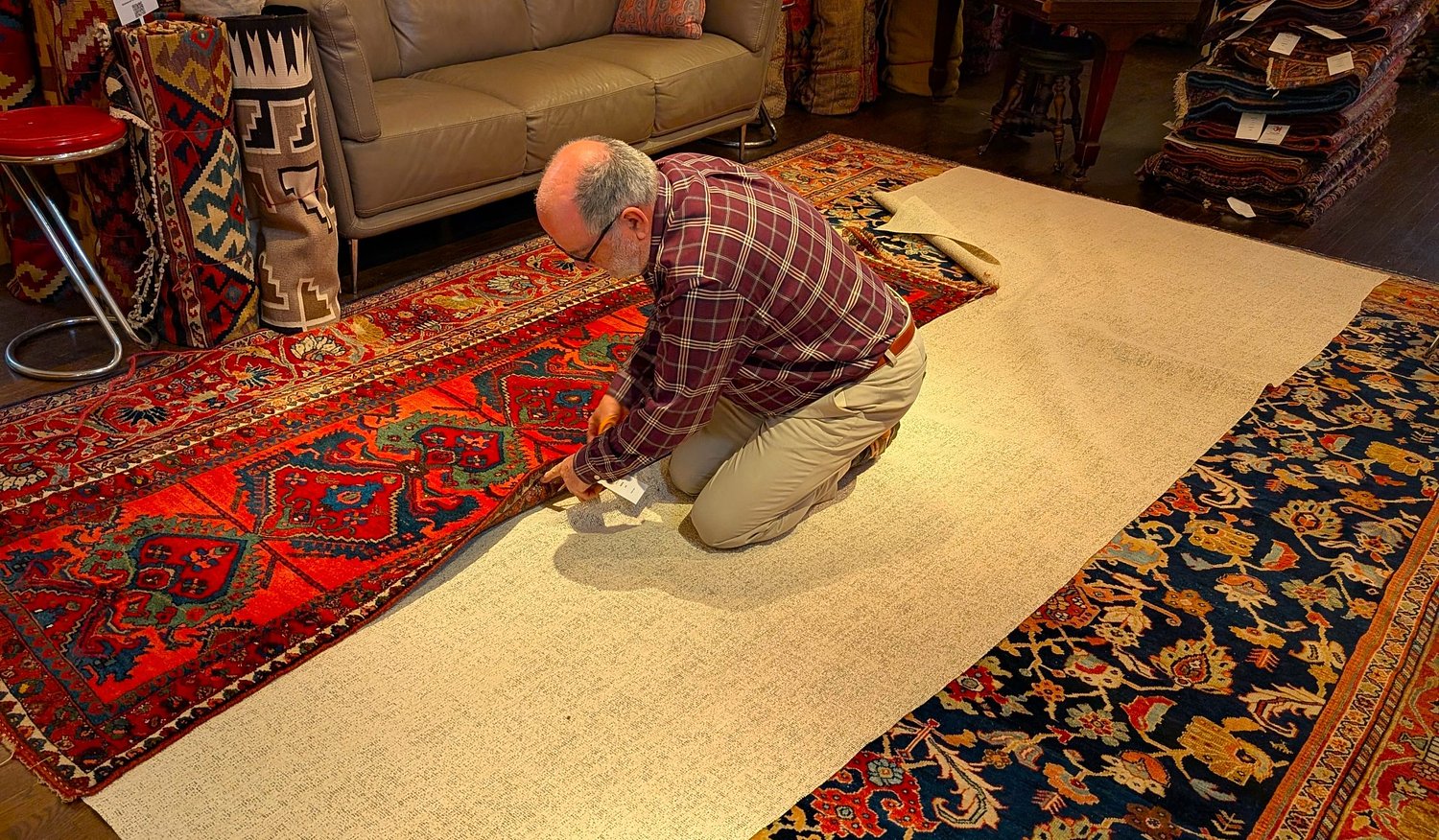 Dublin's Peter Pap celebrates 50 years as a leading rug expert