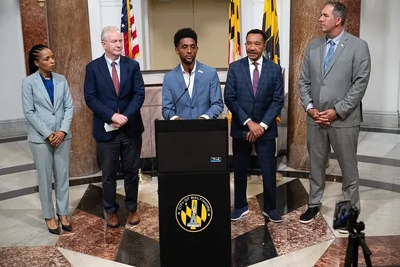 Mayor Scott and Maryland’s Capitol Hill delegation address record lows in crime rates, fight against cuts in federal funding