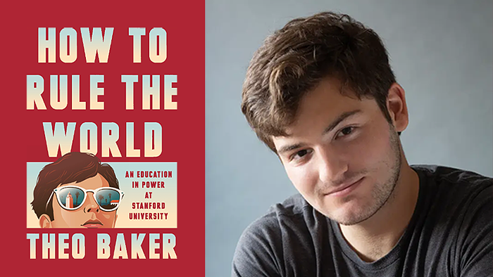 21-year-old author Theo Baker says he feels more Jewish as a result of antisemitism at Stanford