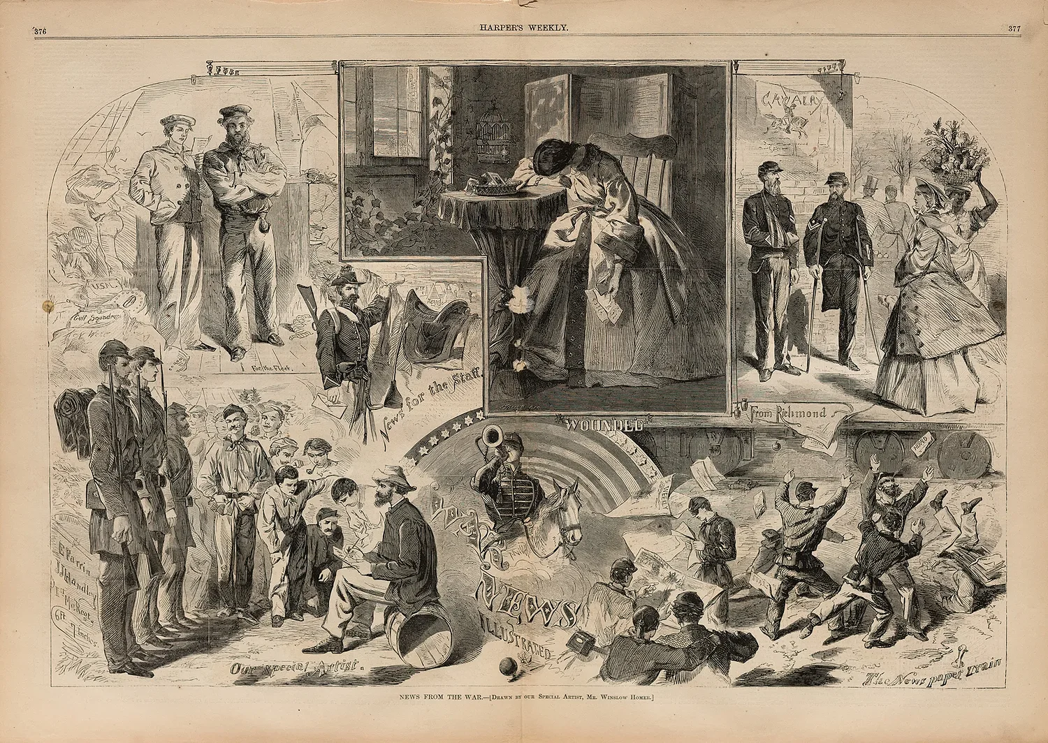 UGA students bring Harper's Weekly to the Georgia Museum of Art