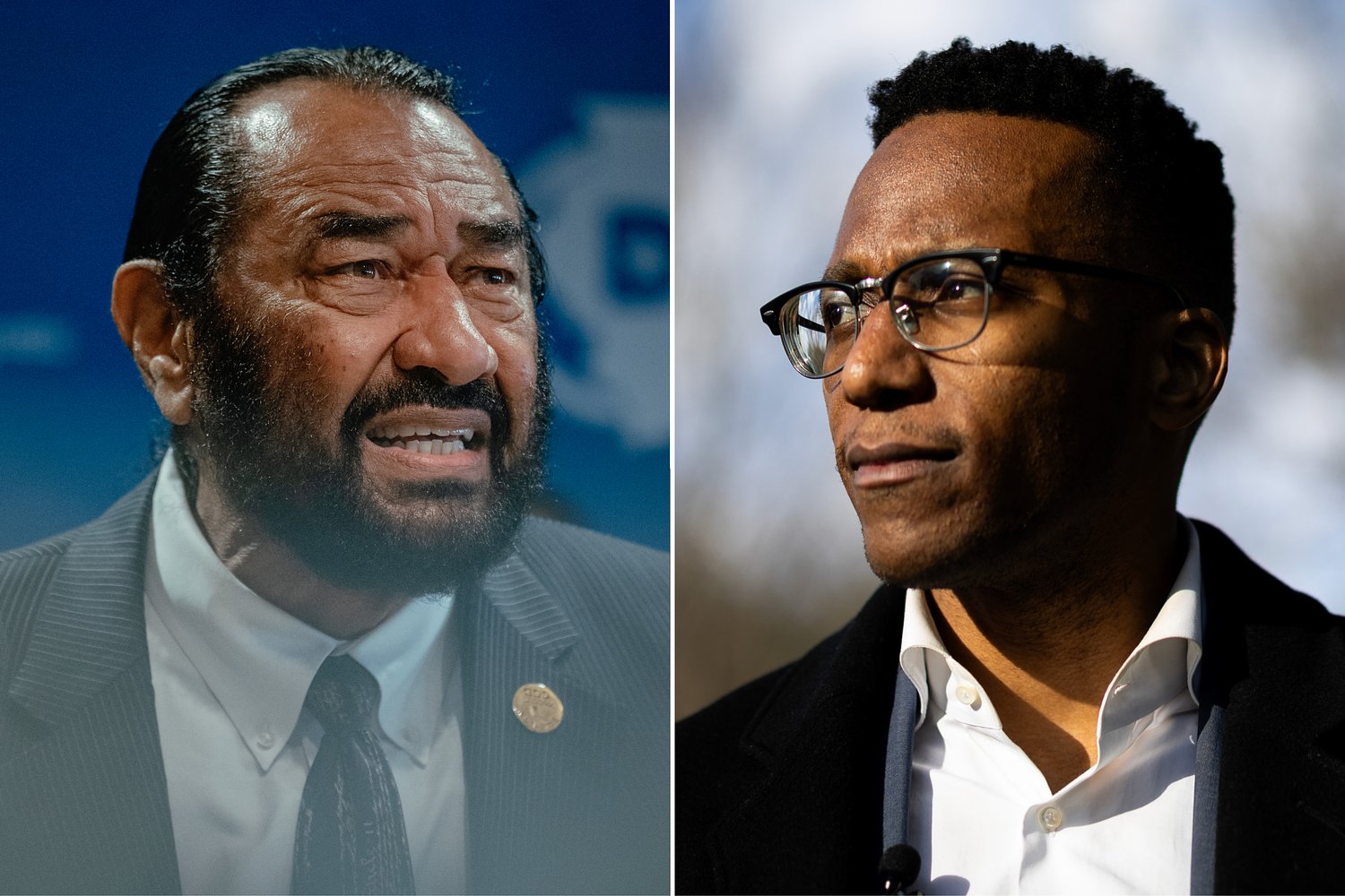 In Democratic runoff, Reps. Al Green and Christian Menefee clash over influence of big money in politics