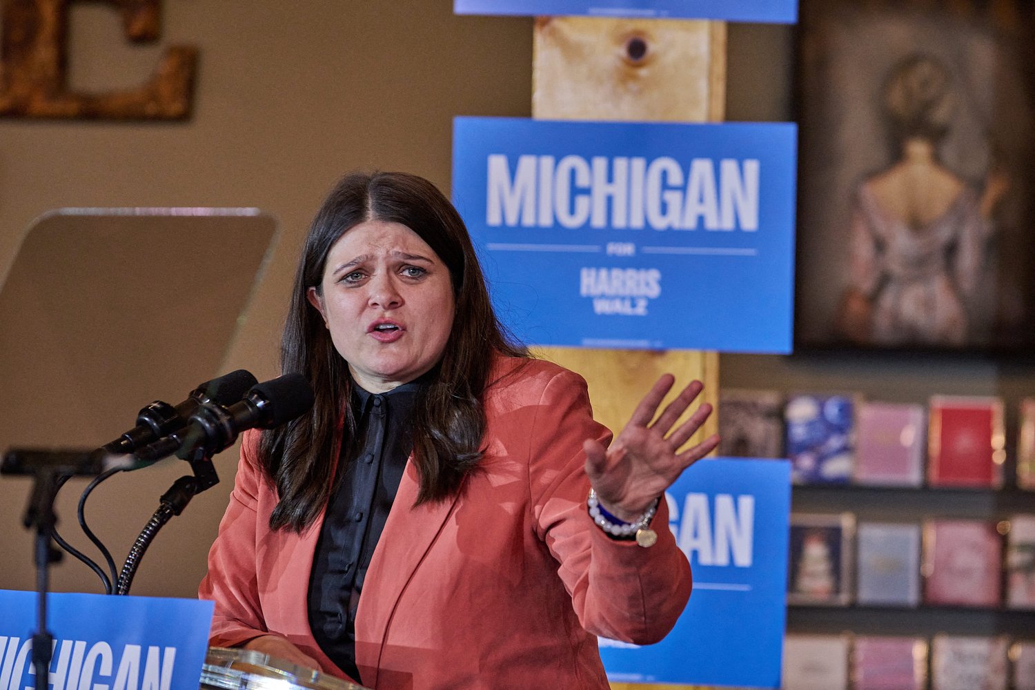 Haley Stevens maintains support for Israel as her primary rivals battle over anti-Israel lane