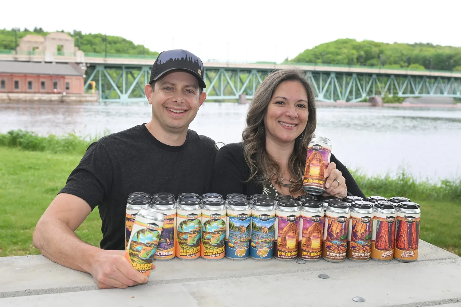 ‘Nostalgia in every sip’: Former brewery owners, Gill residents launch Lefty’s Craft