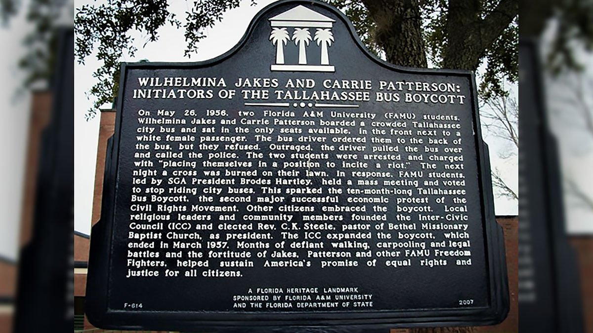 1956: Tallahassee bus boycott began