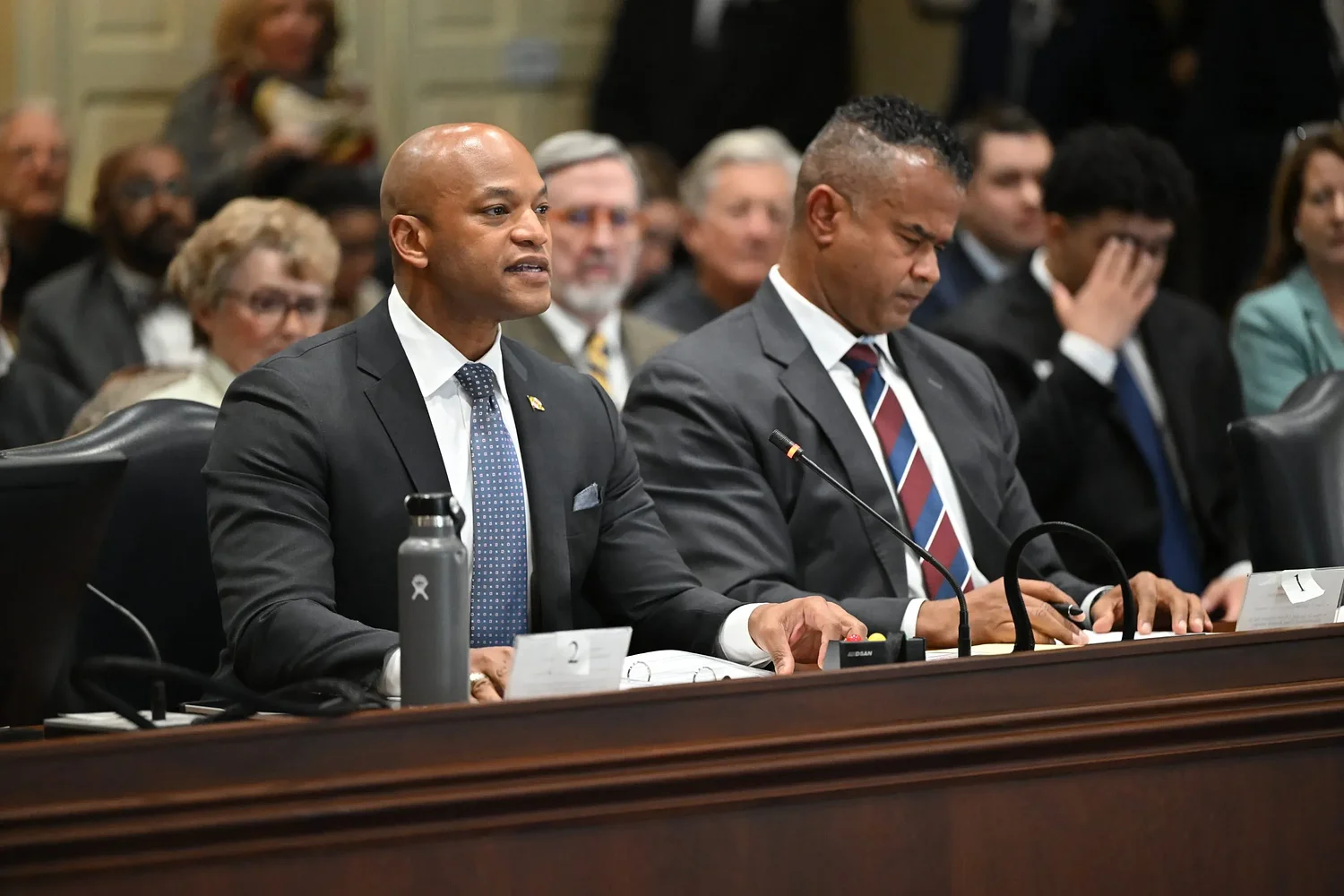 Maryland legislators advance redistricting plan after tense hearing