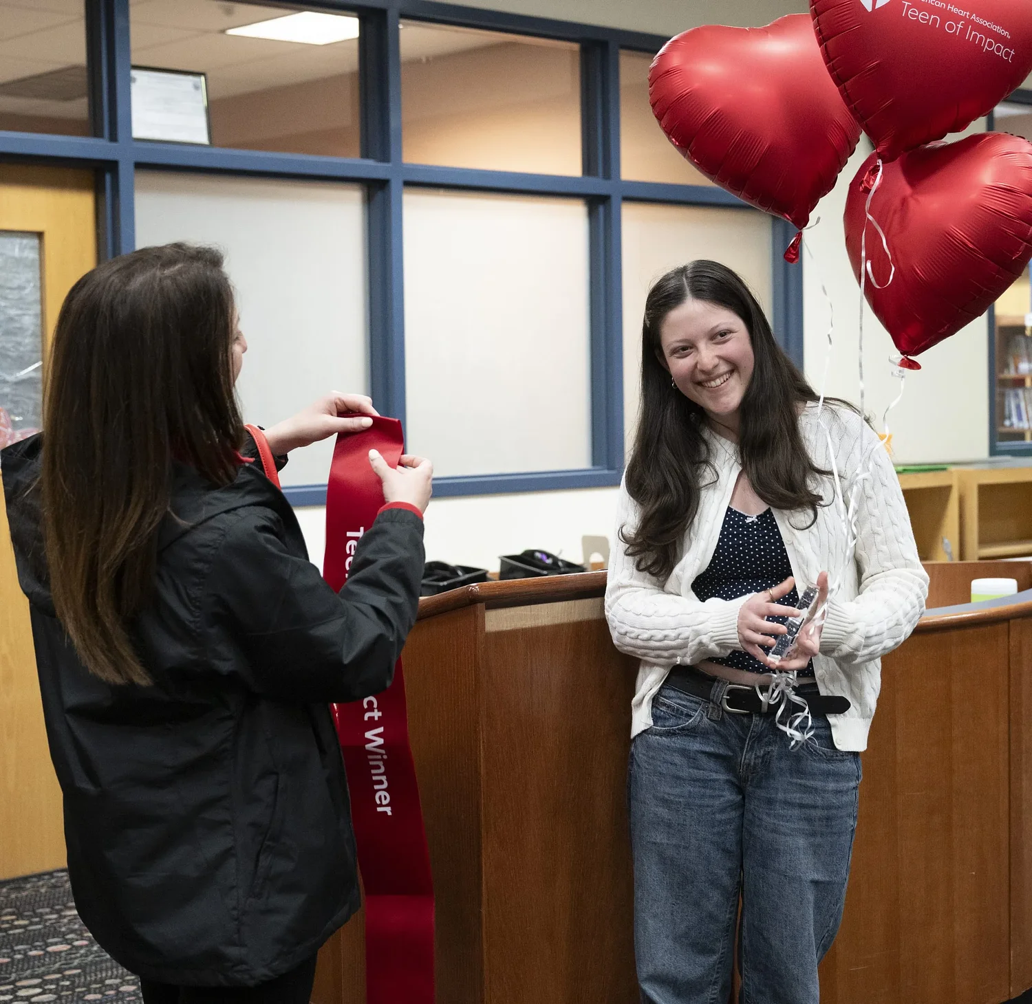 A heart for helping: Hampshire Regional teen honored for heart health advocacy