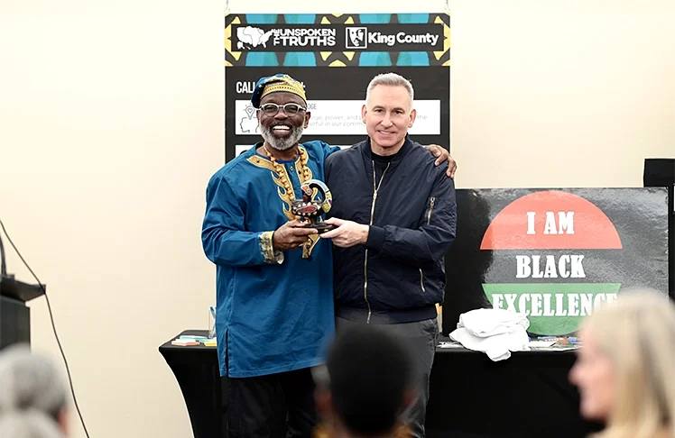 Unspoken Truths: Delbert Richardson Brings Black History To Life At King County Event