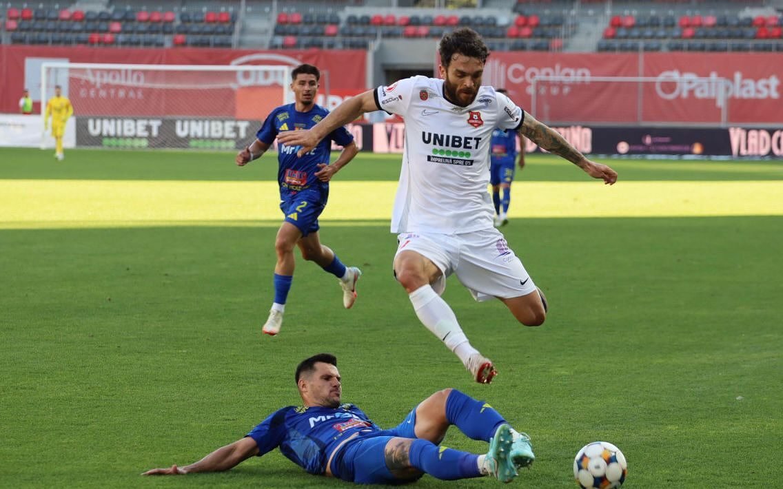 FC Hermannstadt în colaps. Sibiul pierde acasă și cu Slobozia / video foto
