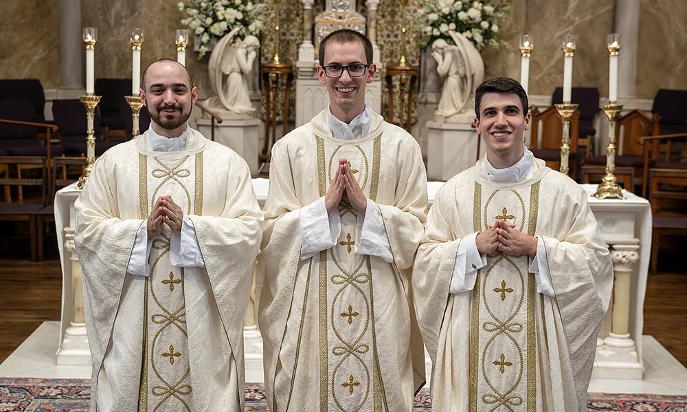 Bishop assigns three newly ordained priests to Alabama churches