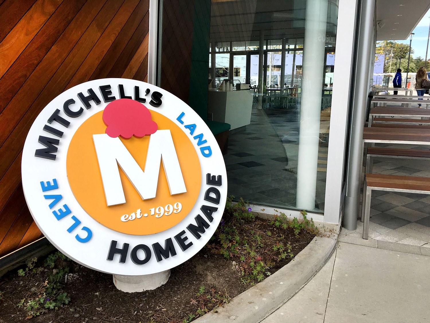 Travis Kelce spotted at Mitchell’s Ice Cream Uptown, Cleveland