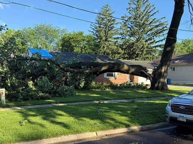 Tornado confirmed near Huntley Wednesday