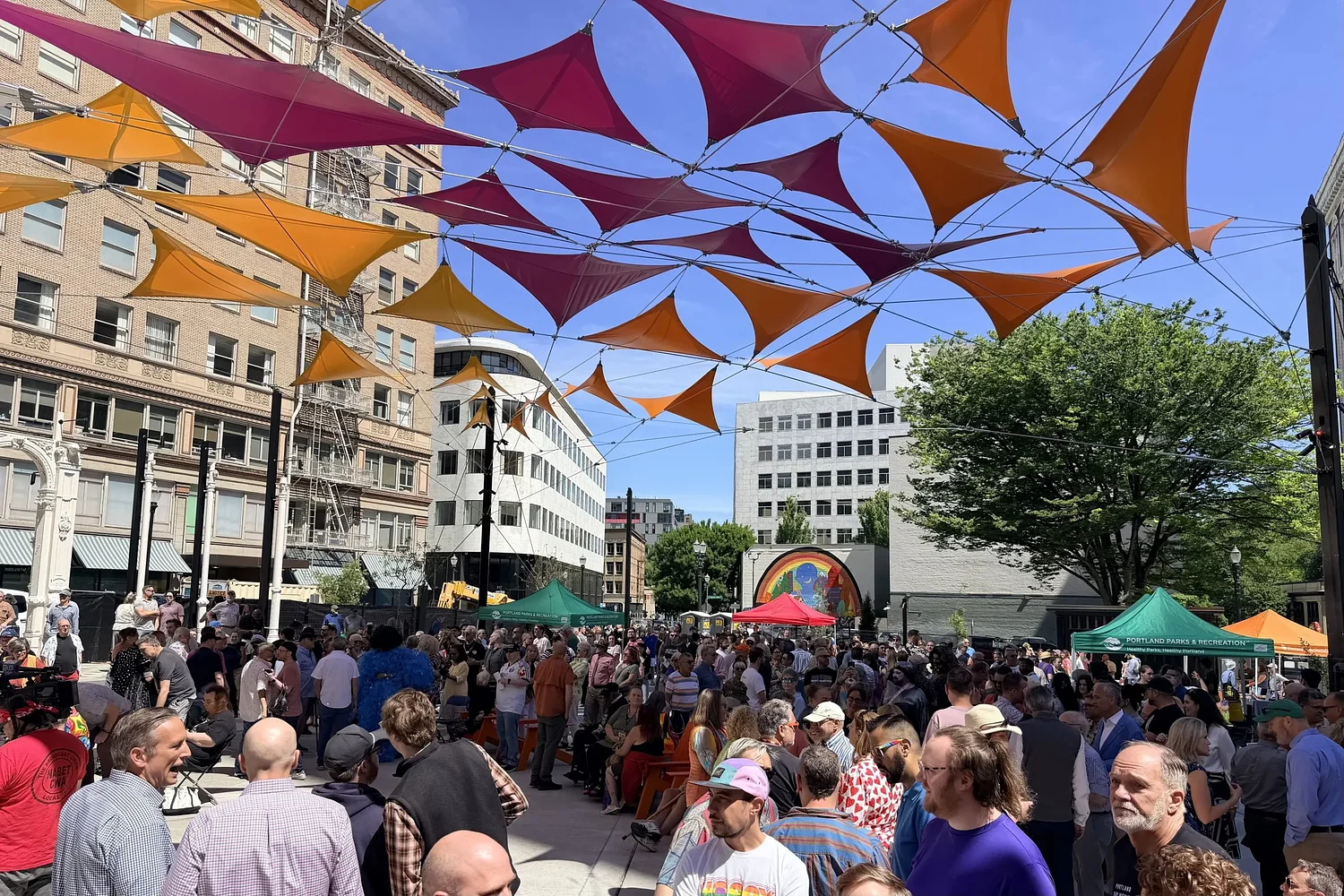 “The Show Must Go On”: Portland Cuts the Ribbon on Darcelle XV Plaza.