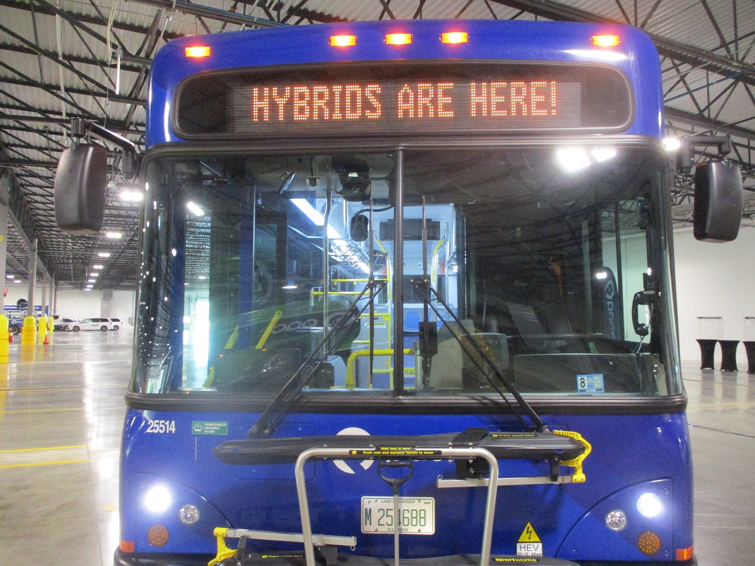 Pace continues to go green by adding hybrid fleet to Joliet-area buses