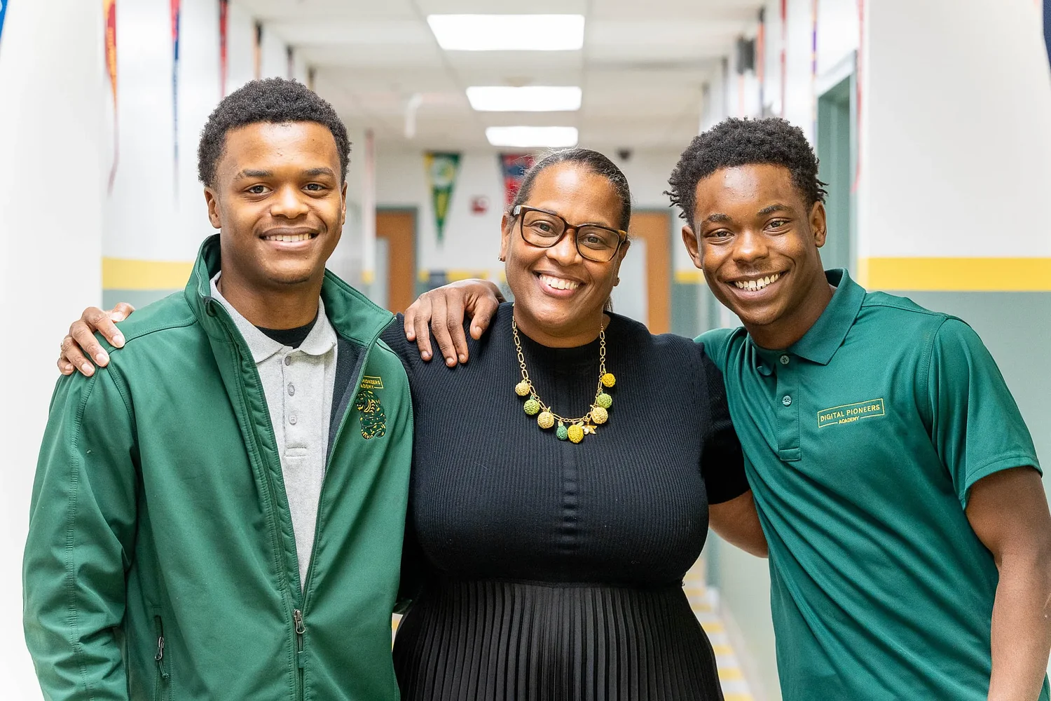 Students at Digital Pioneers Academy earn as they learn about financial literacy