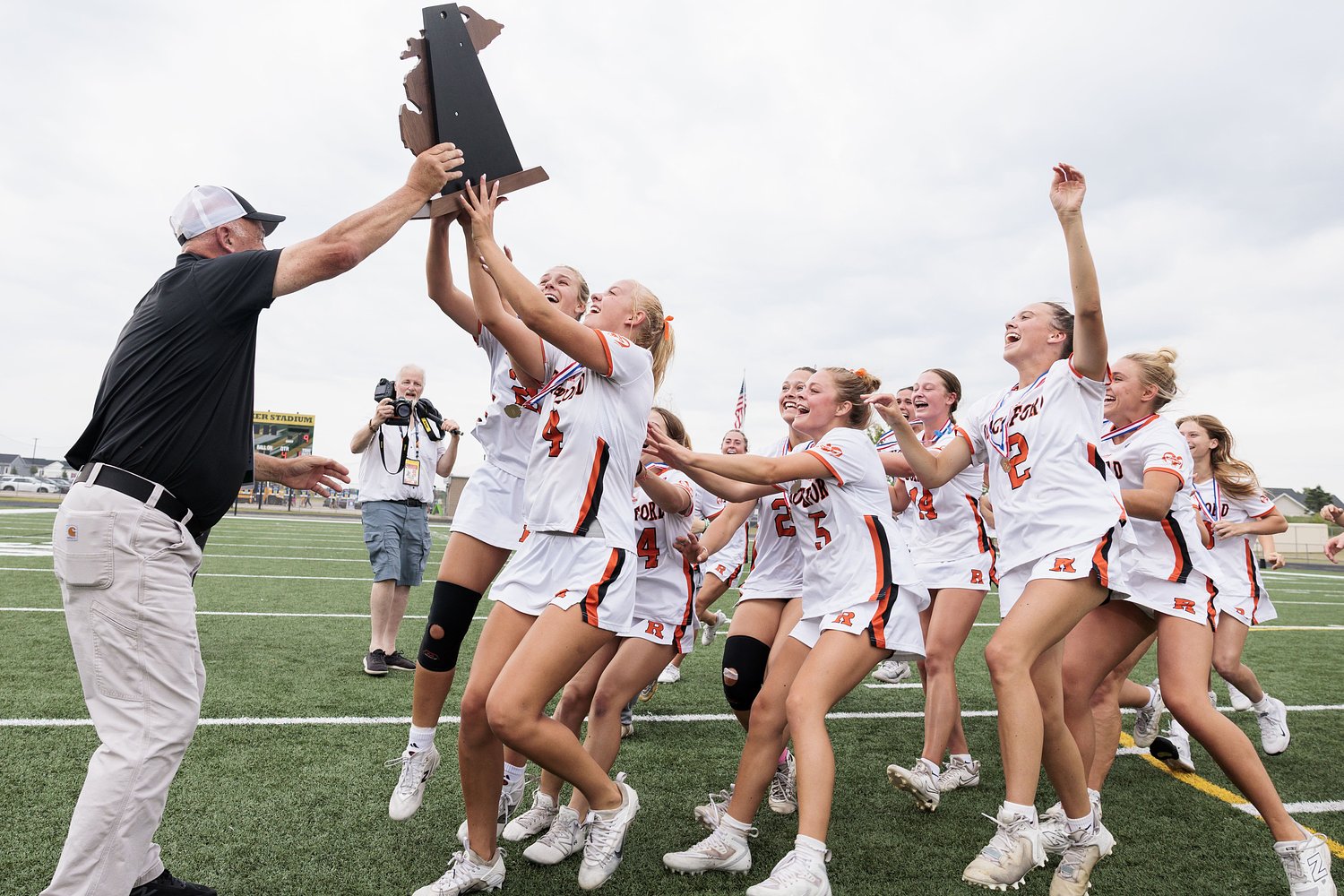 PHOTOS: Rockford takes down South Lyon for D1 girls lacrosse state title