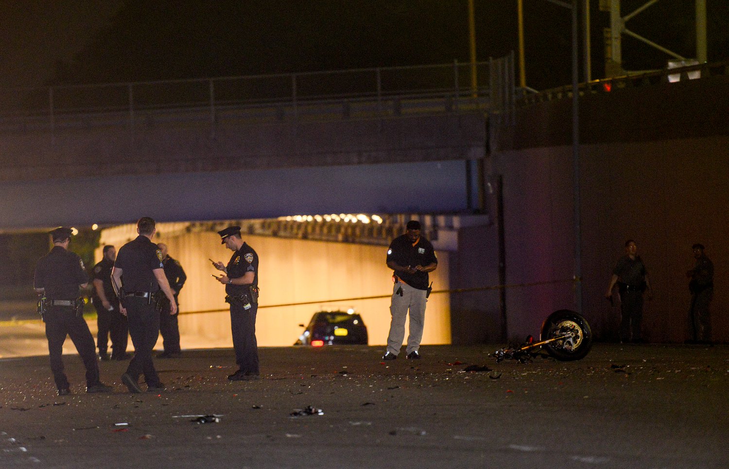 NYPD: Staten Island motorcycle rider, 34, killed in crash involving 2 other vehicles